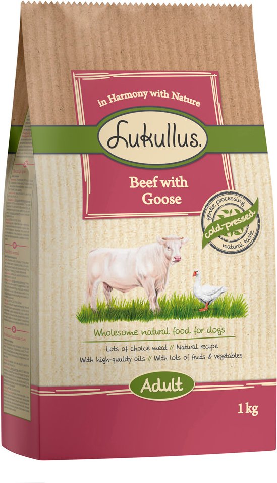 Lukullus Cold-pressed Rind & Gans - 1 kg