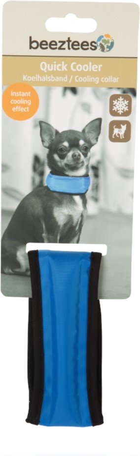 beeztees Quick Cooler Halsband Izi - Größe XS: ca. 22 - 30 cm Halsumfang