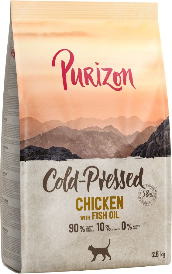 Purizon Kaltgepresst Sparpaket 2 x 2,5 kg - Huhn mit Fischöl