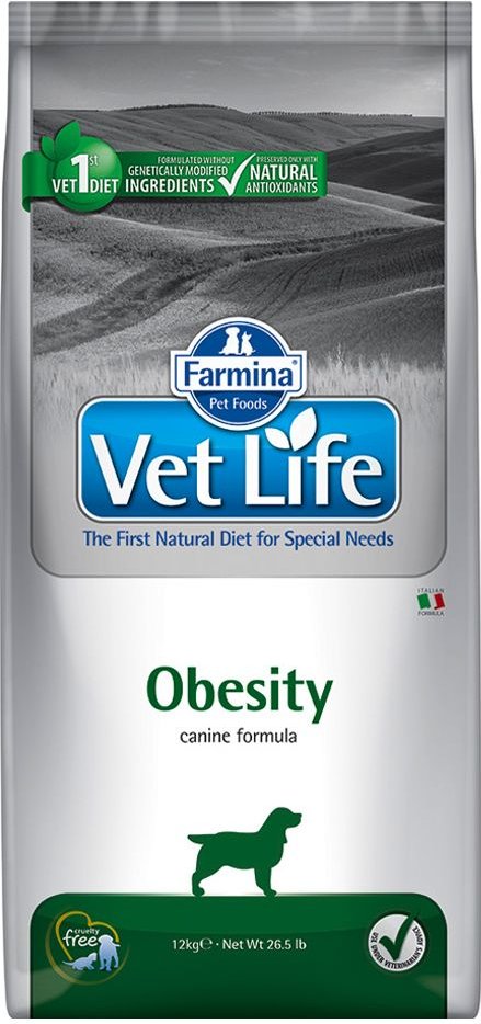 Farmina Vet Life Dog Obesity - 12 kg