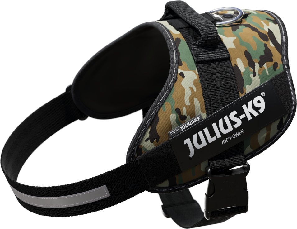 JULIUS-K9 IDC®-Powergeschirr, camouflage - Größe 2XL: Brustumfang 82 - 115 cm