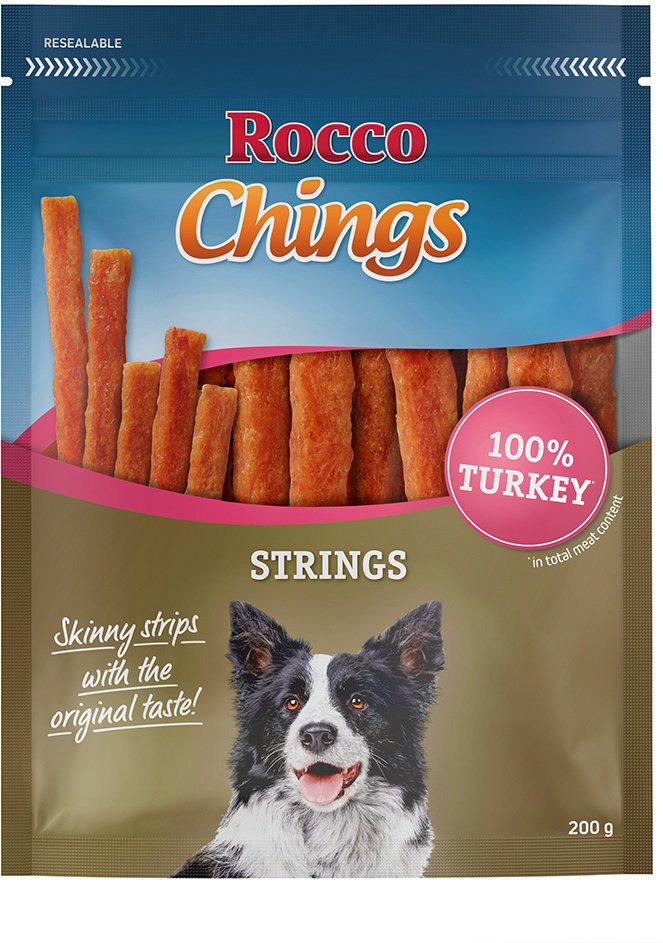 Rocco Chings Strings 150 / 200 g - Sparpaket % - Truthahn 4 x 200 g