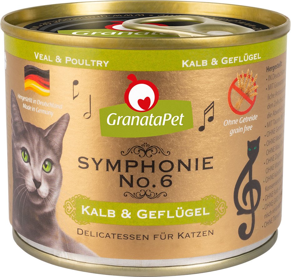 Thumbnail - GranataPet Symphonie 6 x 200 g - Kalb & Geflügel