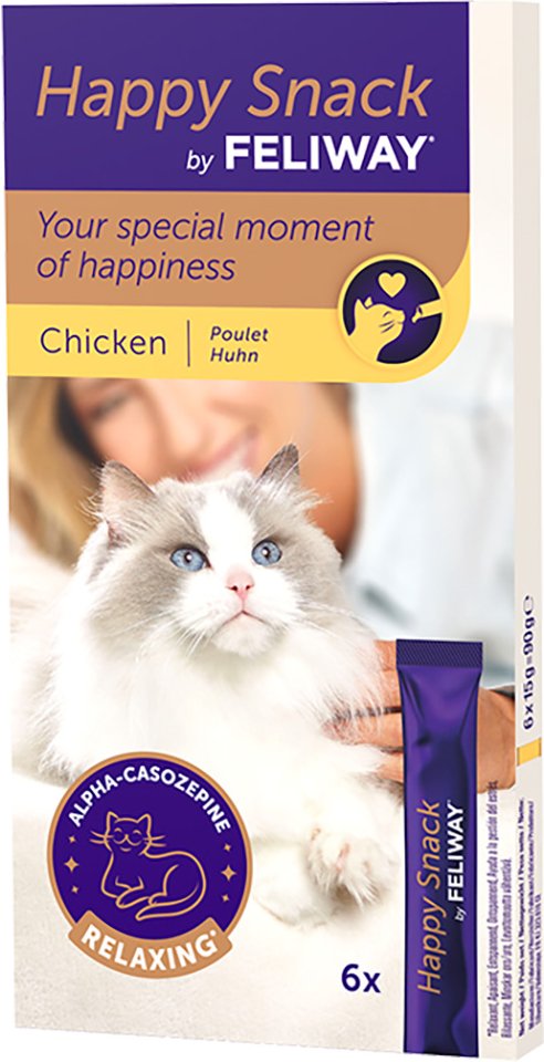 Feliway Happy Snack mit Huhn - 30 Sticks (ca. 450 g)