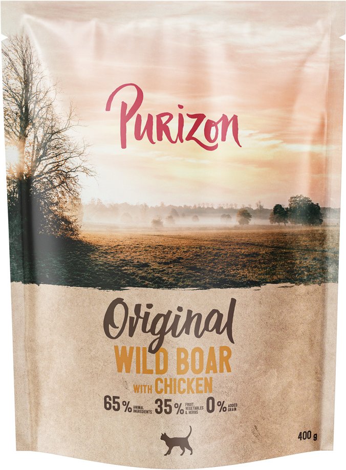Purizon Original Wildschwein mit Huhn - getreidefrei - NEU: 400 g