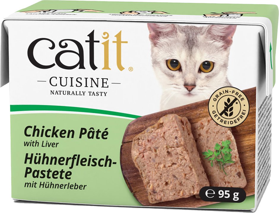 Catit Cuisine Pastete 12 x 95 g - Huhn mit Leber
