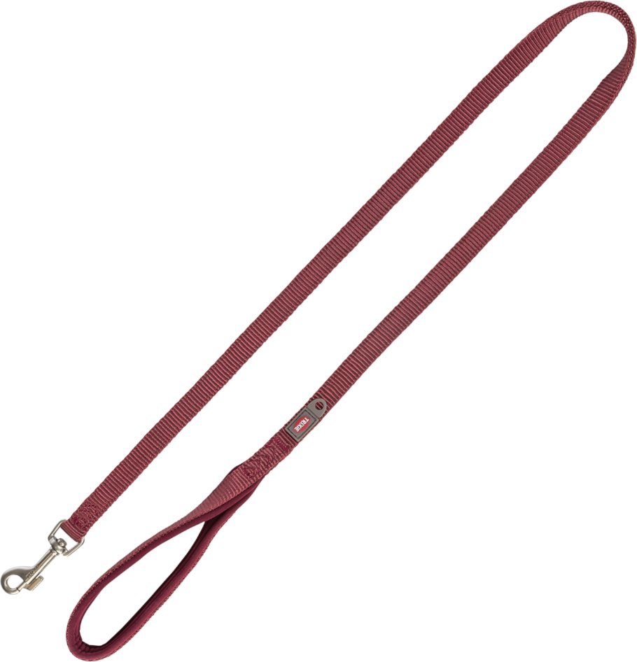 Trixie Premium Führleine, sangria - Größe: XS - S: 1,2 m / 15 mm
