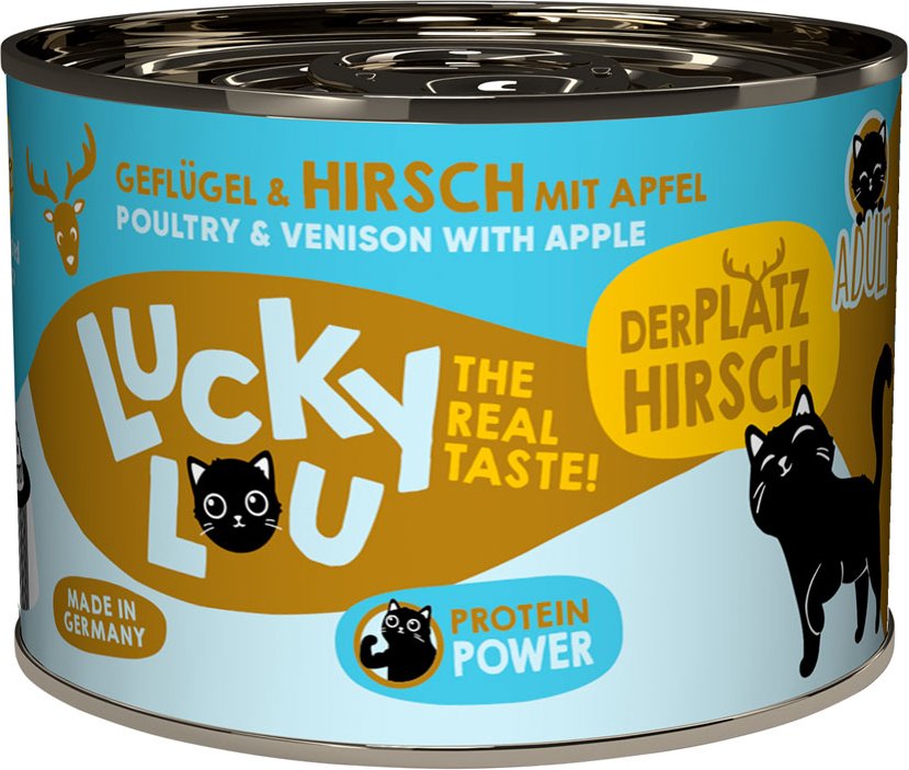 Lucky Lou Adult 6 x 200 g - Geflügel & Hirsch