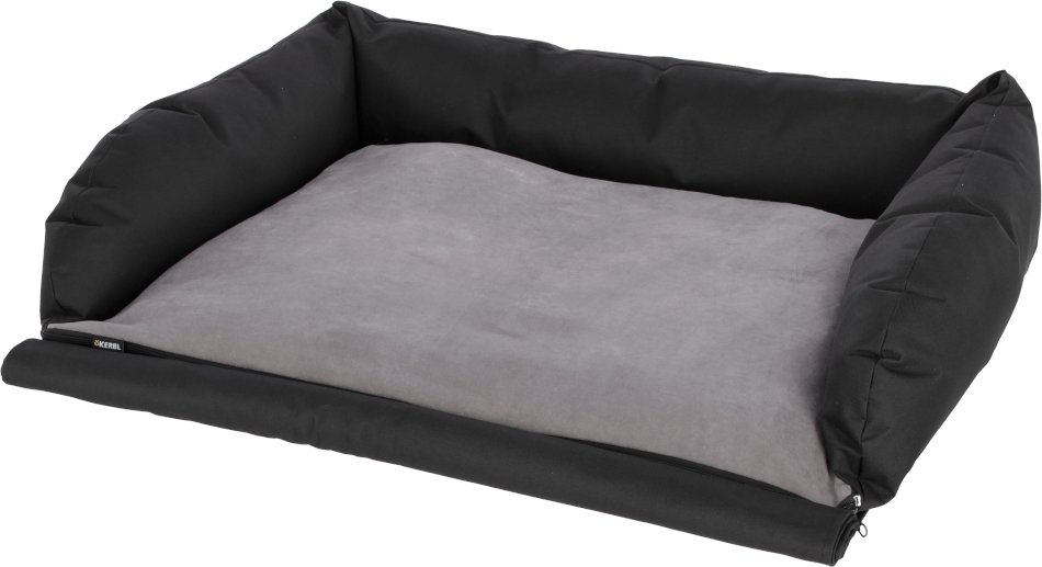 Kerbl Pet Kofferraumkissen, schwarz/grau - L 80 x B 60 cm