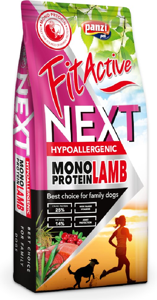 Thumbnail - FitActive Next Hypoallergenic Monoprotein Lamm - 15 kg