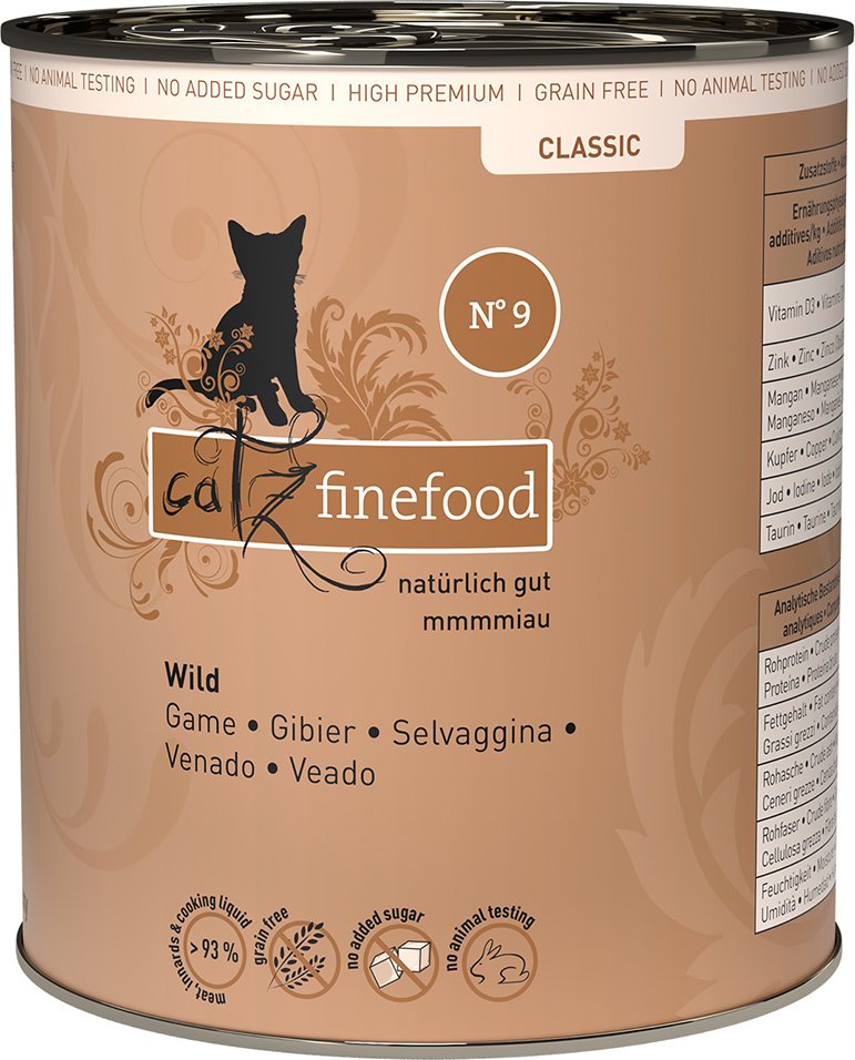 Sparpaket catz finefood 12 x 800 g - Wild