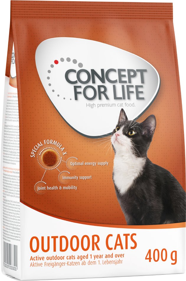 Concept for Life Outdoor Cats - Verbesserte Rezeptur - 400 g