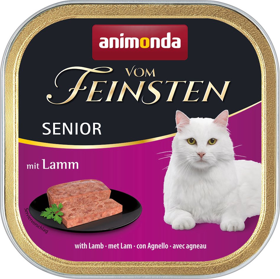 animonda vom Feinsten Senior 6 x 100 g - Lamm