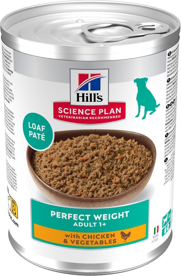 Hill's Science Plan Adult 1+ Perfect Weight mit Huhn & Gemüse - 6 x 363 g