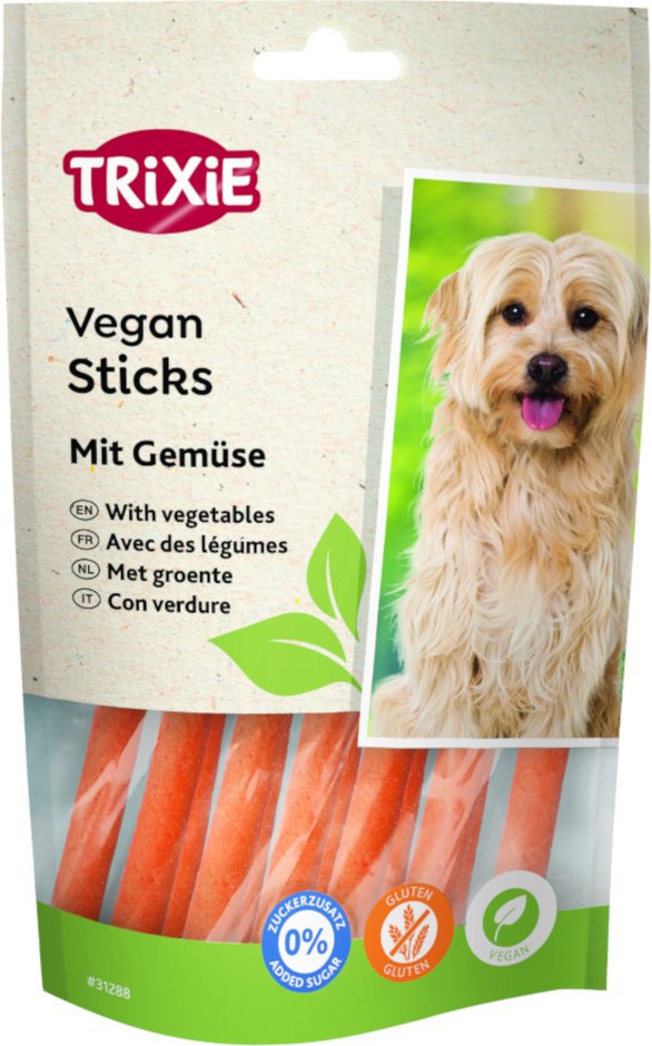 Thumbnail - Trixie Vegan Sticks mit Gemüse - Sparpaket: 3 x 120 g