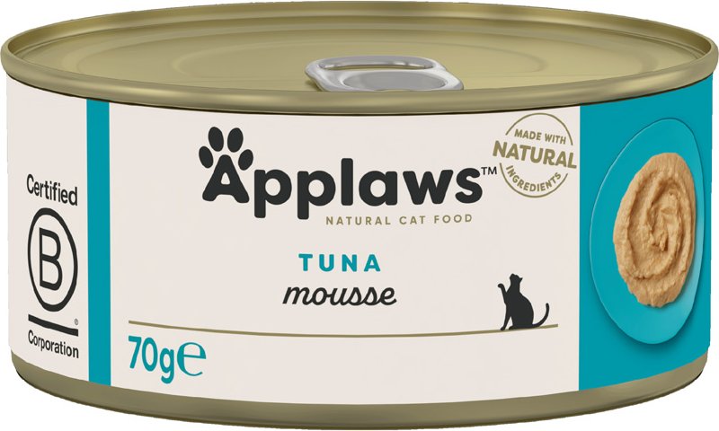 Sparpaket Applaws Mousse 24 x 70 g - Thunfisch
