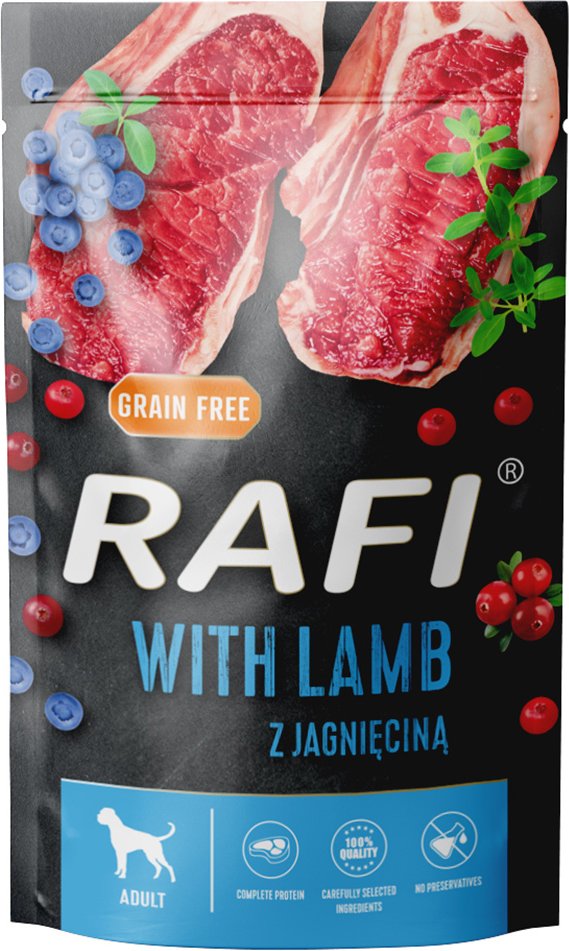 Rafi Dog 10 x 500 g - Lamm