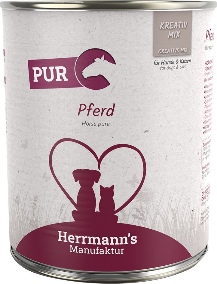 Sparpaket Herrmann's Reinfleisch / Bio-Reinfleisch 12 x 800 g - Pferd
