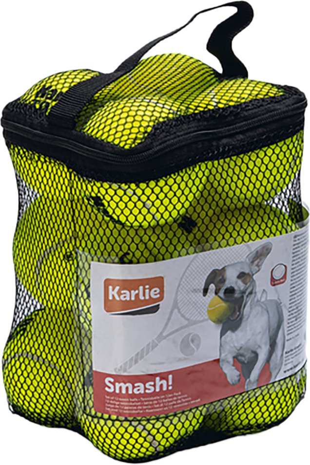 Karlie Tennisball-Set - 12 Stück, Ø 6 cm
