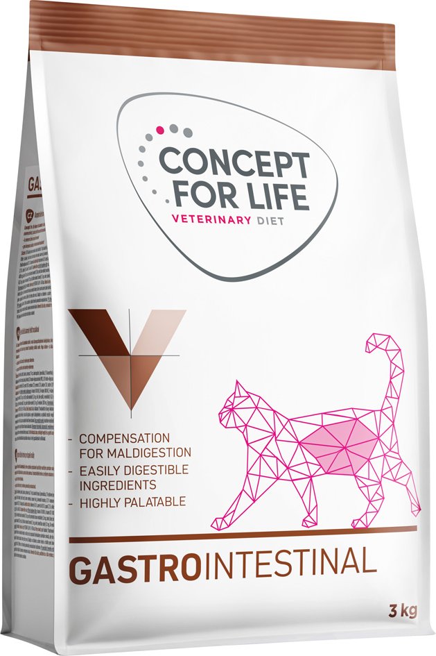 Concept for Life Veterinary Diet Gastrointestinal Trockenfutter Katze - NEU: 3 kg