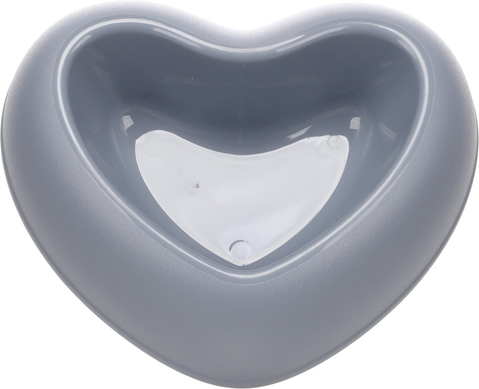 Flamingo Futter- und Trinknapf Pandor Herz, blau - 400 ml