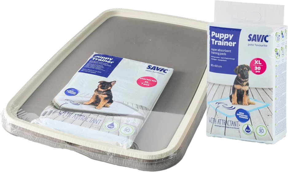 Thumbnail - Savic Puppy Trainer Starter Set - Sparset: XL, inkl. 7 Pads + 30 XL Pads