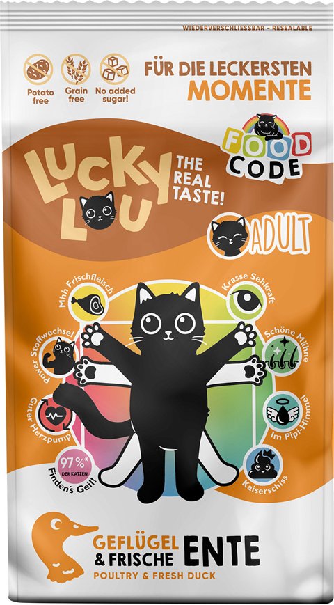 Lucky Lou Adult Geflügel & Ente - 340 g
