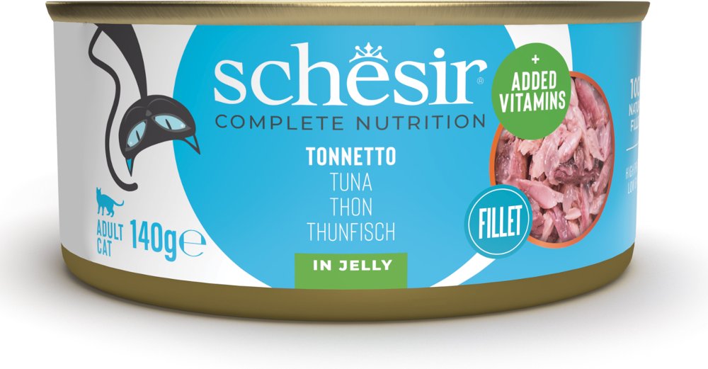 Schesir Complete Nutrition Filet in Gelee 6 x 140 g - Thunfisch
