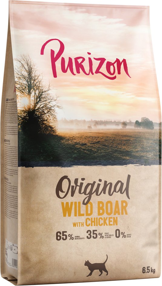Purizon Original Wildschwein mit Huhn - getreidefrei - NEU Sparpaket: 2 x 6,5 kg