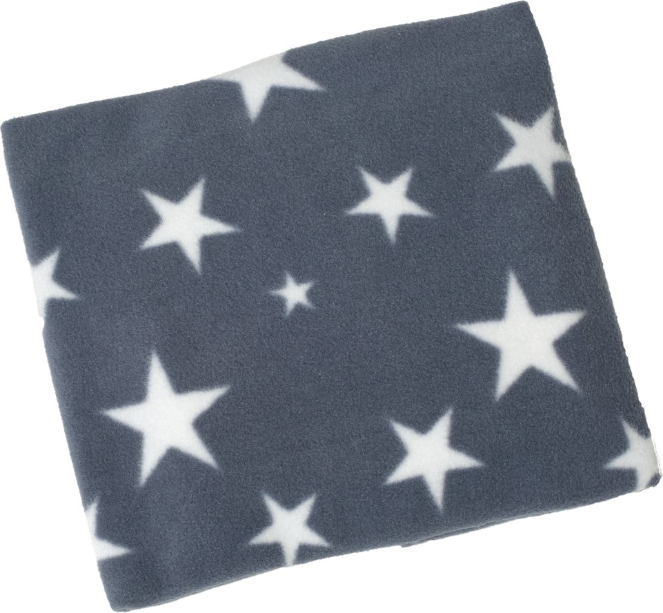 Vetbed® Mikrowellen Heizkissen Hottie, grau mit Sternen - L 25 x B 20 x H 3 cm