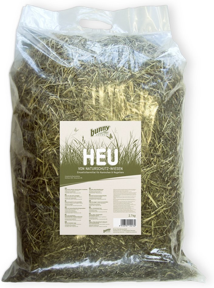 Bunny Heu von Naturschutz-Wiesen - Sparpaket 2 x 2,7 kg