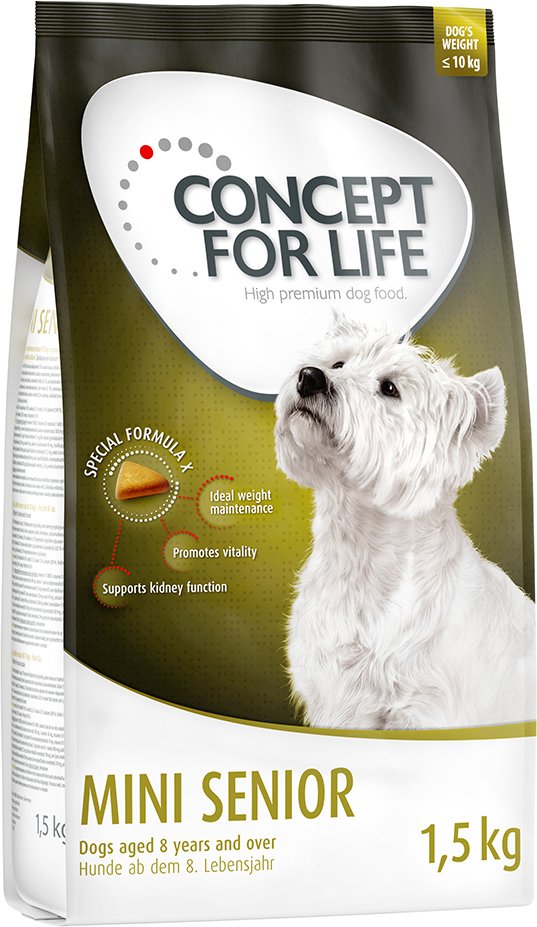 Sparpaket Concept for Life 2 x Großgebinde - Mini Senior (2 x 3 kg)