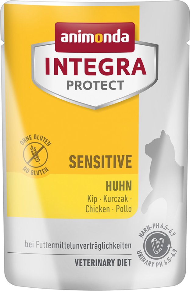 animonda Integra Protect Adult Sensitive 8 x 85 g - Huhn