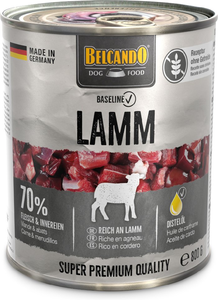 Sparpaket Belcando Baseline 24 x 800 g - Lamm