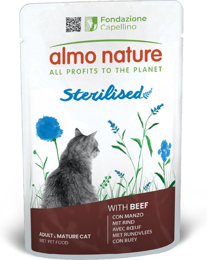 Almo Nature Functional Sterilised - 24 x 70 g Rind
