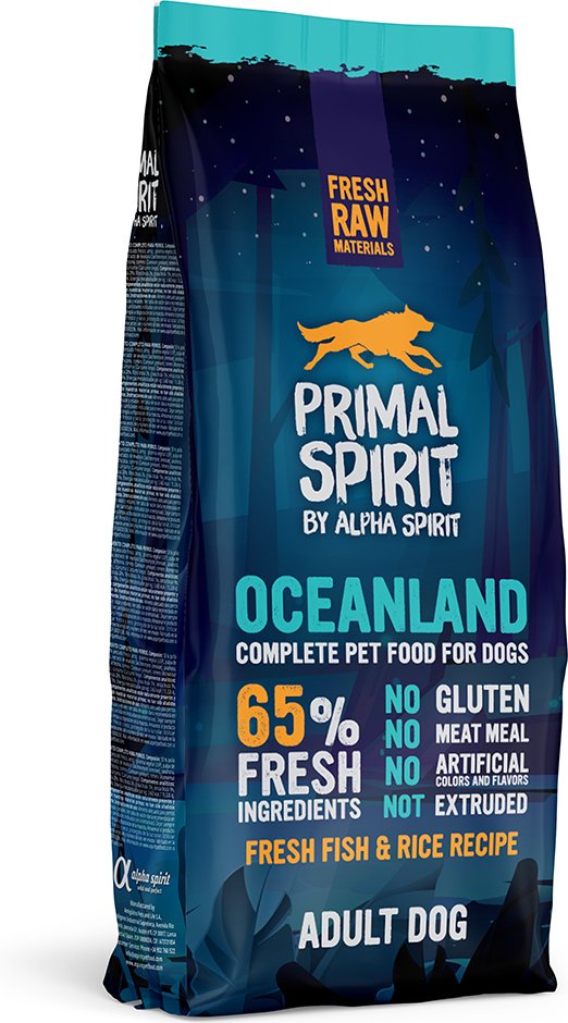Primal Spirit 65% Oceanland Hundefutter - 12 kg