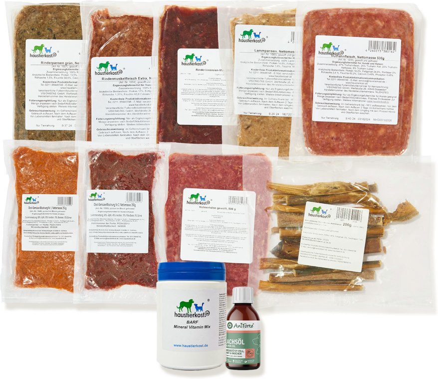 Haustierkost SchnupperBox Menü 2 - 5 kg