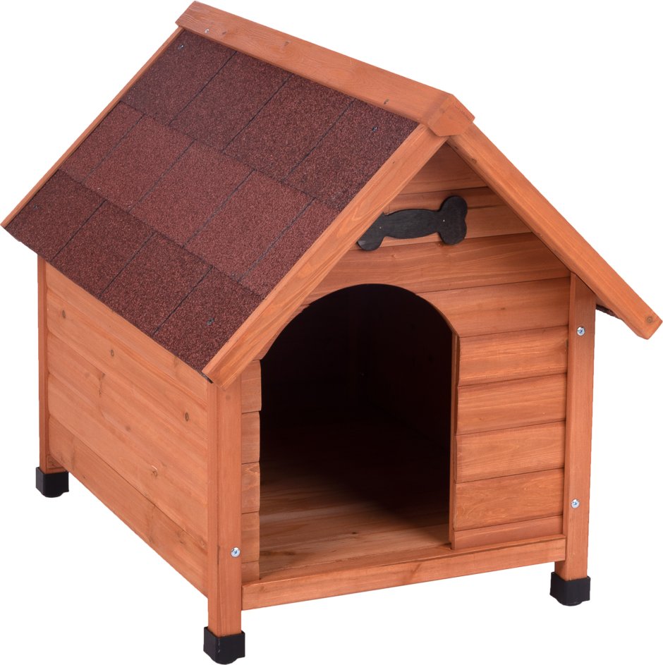 Hundehütte Spike Classic - Größe M: B 65 x T 88 x H 76 cm