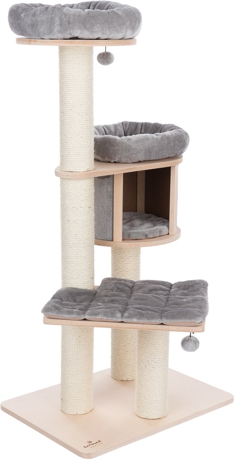 Natural Paradise Kratzbaum Magnolia L - hellgrau