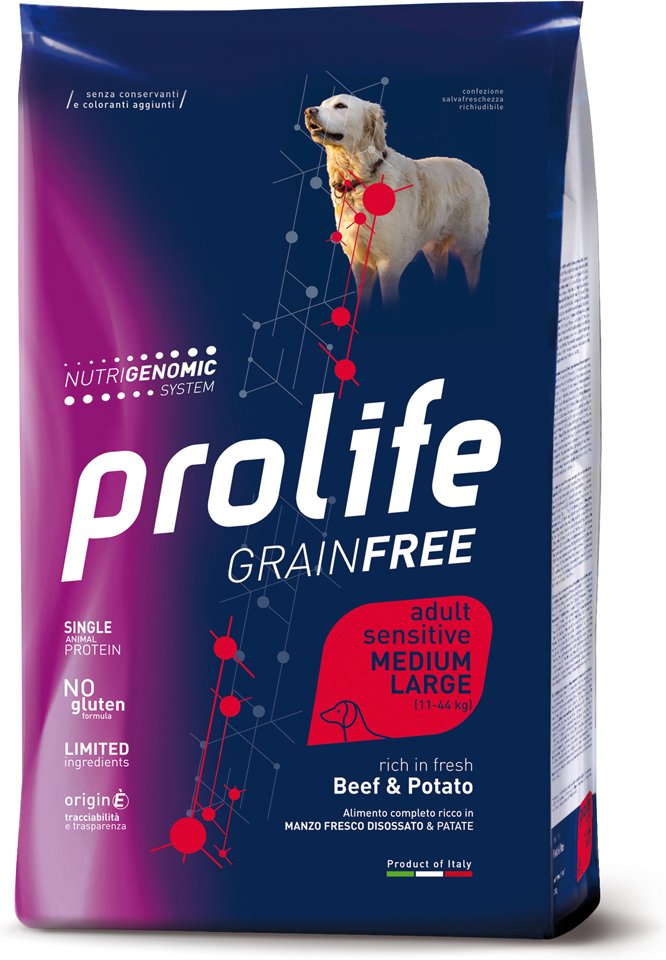 Dog Prolife Grain Free Rind & Kartoffel - 2 x 10 kg