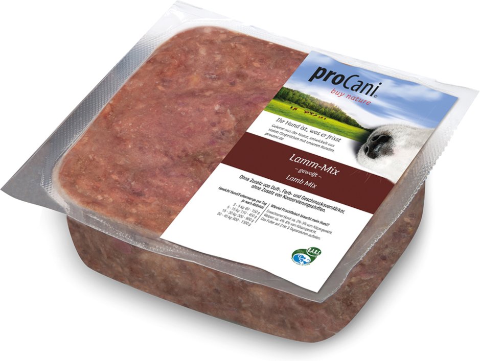 proCani Frostfleisch Lamm Mix - 50 x 500 g