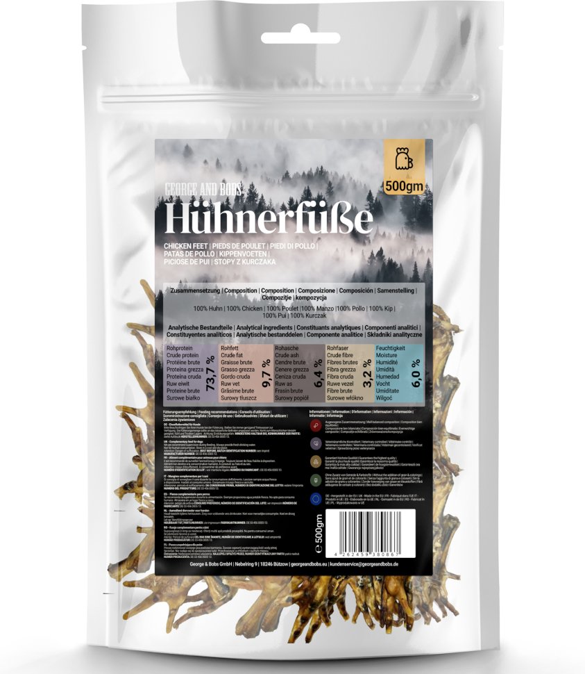 George & Bobs Hühnerfüße - 500 g