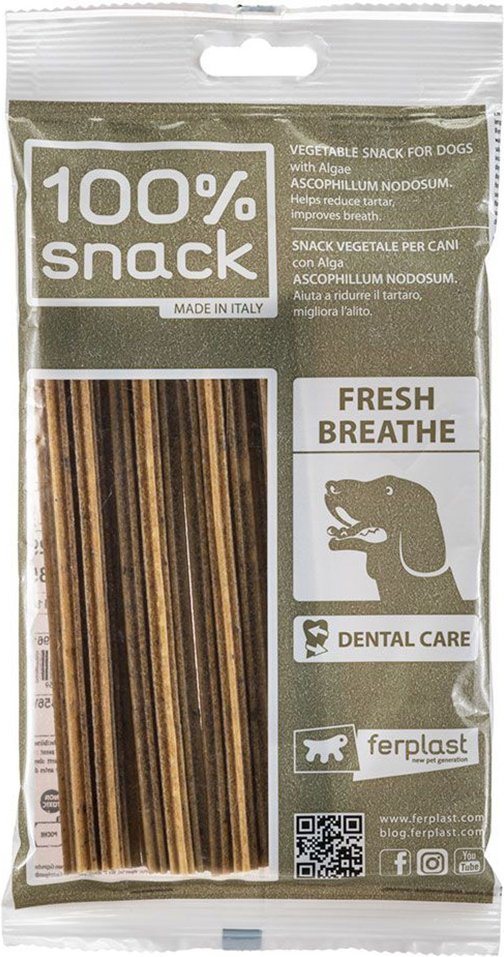 Ferplast Zahnpflege-Snack Snowflake Ascophillum - Sparpaket: 3 x Größe L