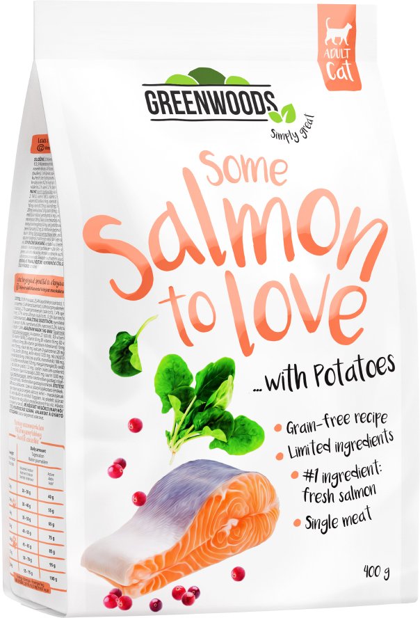 Greenwoods Lachs mit Kartoffeln, Spinat und Cranberries 400 g