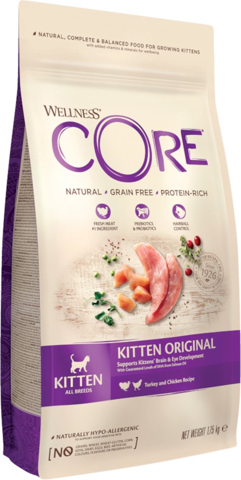 Wellness Core Kitten Truthahn & Lachs - 1,75 kg