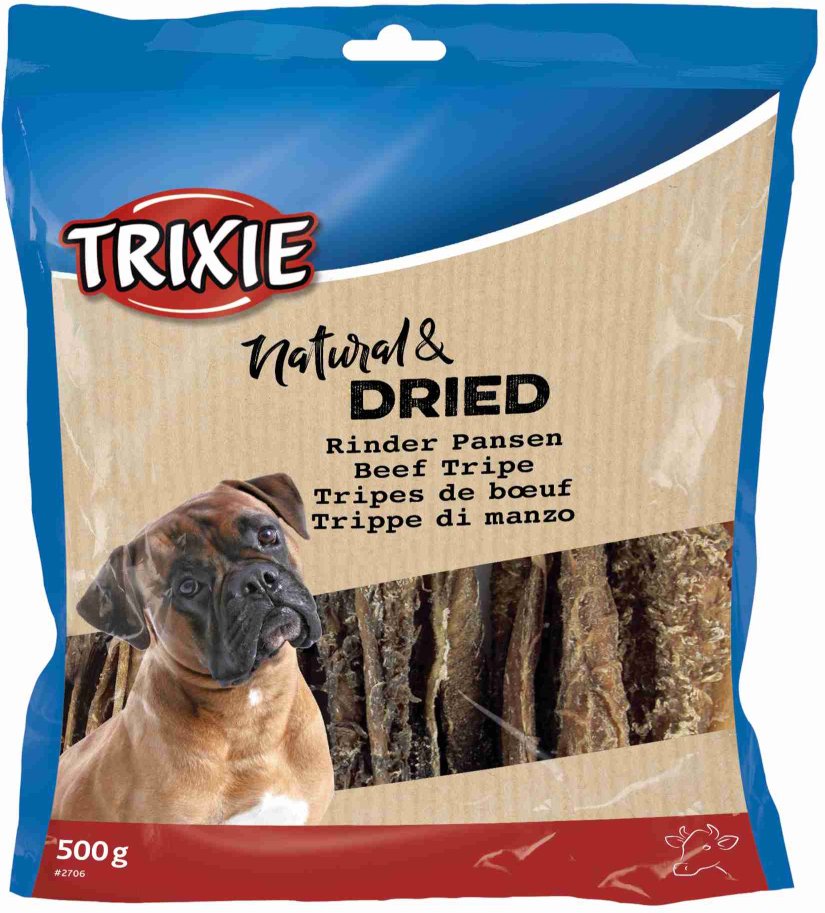 Trixie Natural & Dried Rinder Pansen - 500 g