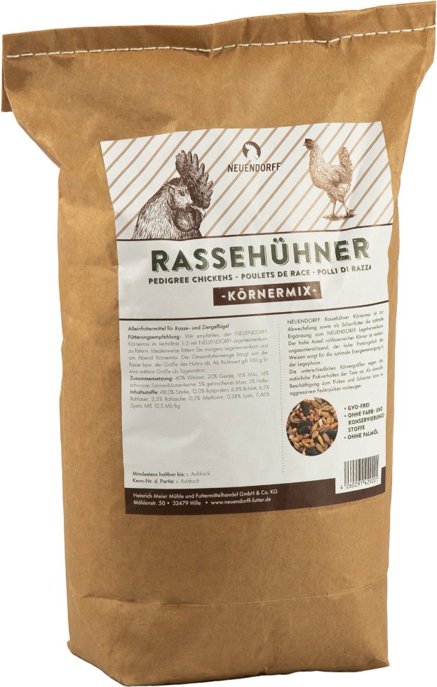 Neuendorff Premium Hobby Rassehühner Körnermix - 3,5 kg