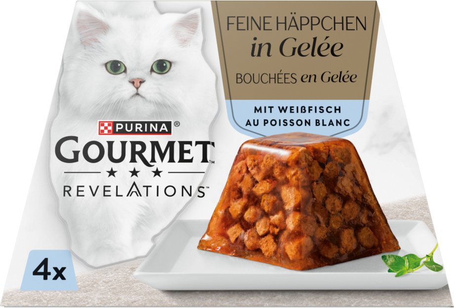 Sparpaket Gourmet Revelations Fine Cuts 12 x 57 g - Weißfisch