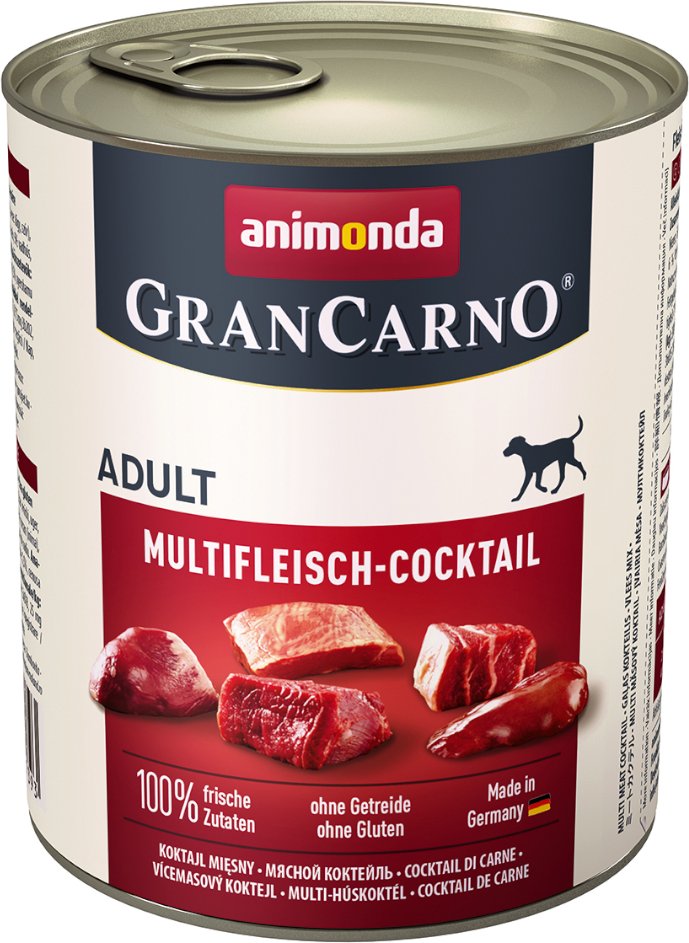 animonda GranCarno Original Adult 6 x 800 g - Multifleisch-Cocktail
