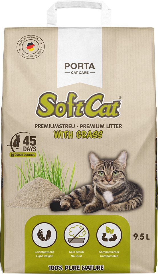 Porta SoftCat Grass - 9,5 l